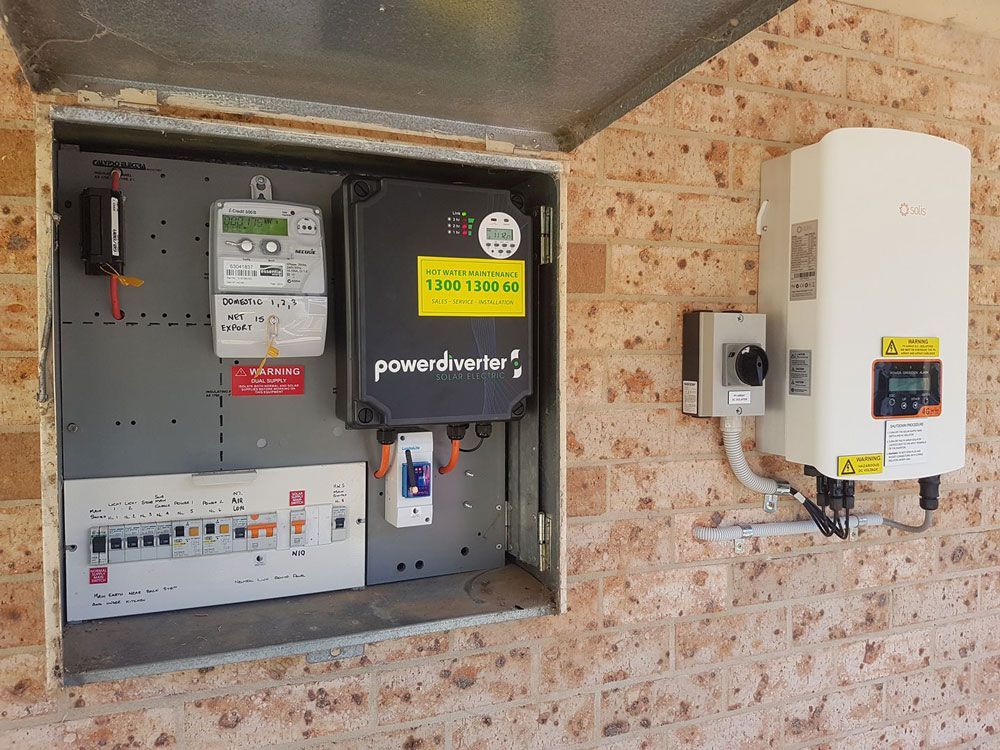 Powerdiverter Switchboard — Hot Water Maintenance in Port Macquarie NSW