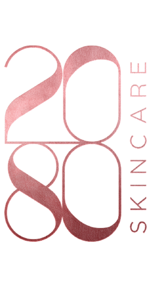 Pink “80” with vertical “SINGCARE” text on a white background