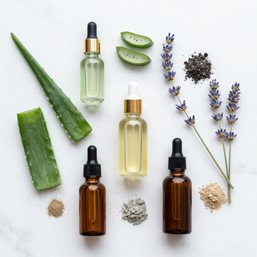 חומרי גלם פעילים בפורמולות ALUMA Pure Skin שנולדו מהקליניקה