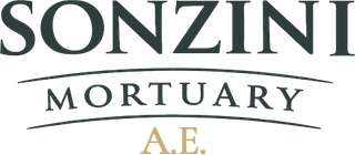 The logo for sample funeral home is shown on a white background.