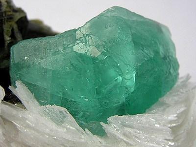 Green fluorite
