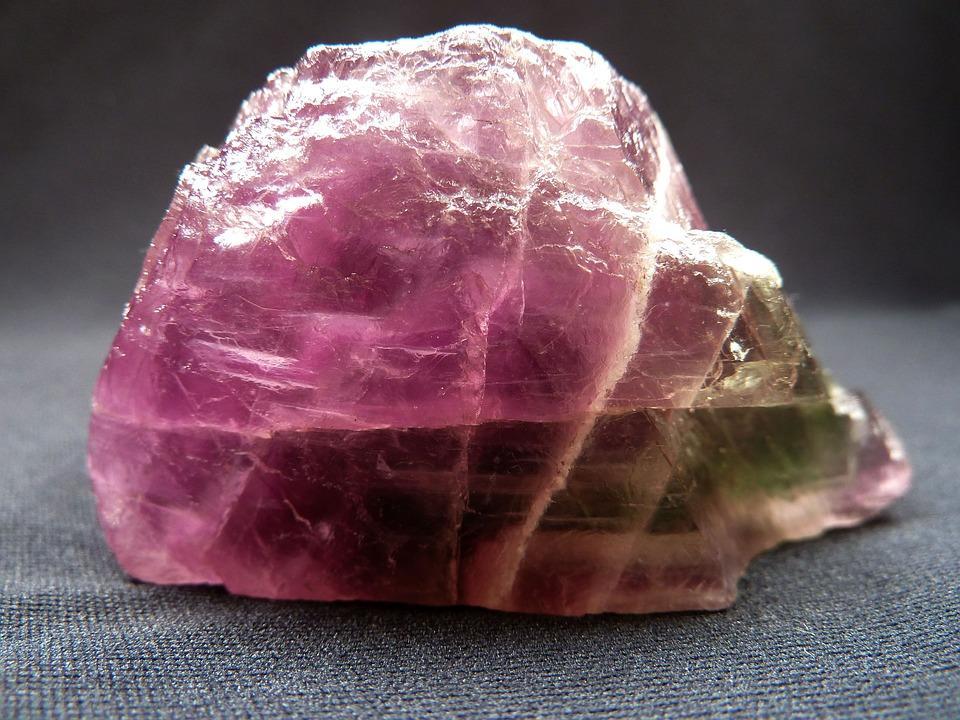 Purple fluorite