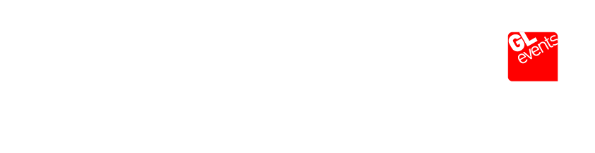 Um pequeno logotipo quadrado vermelho com texto branco