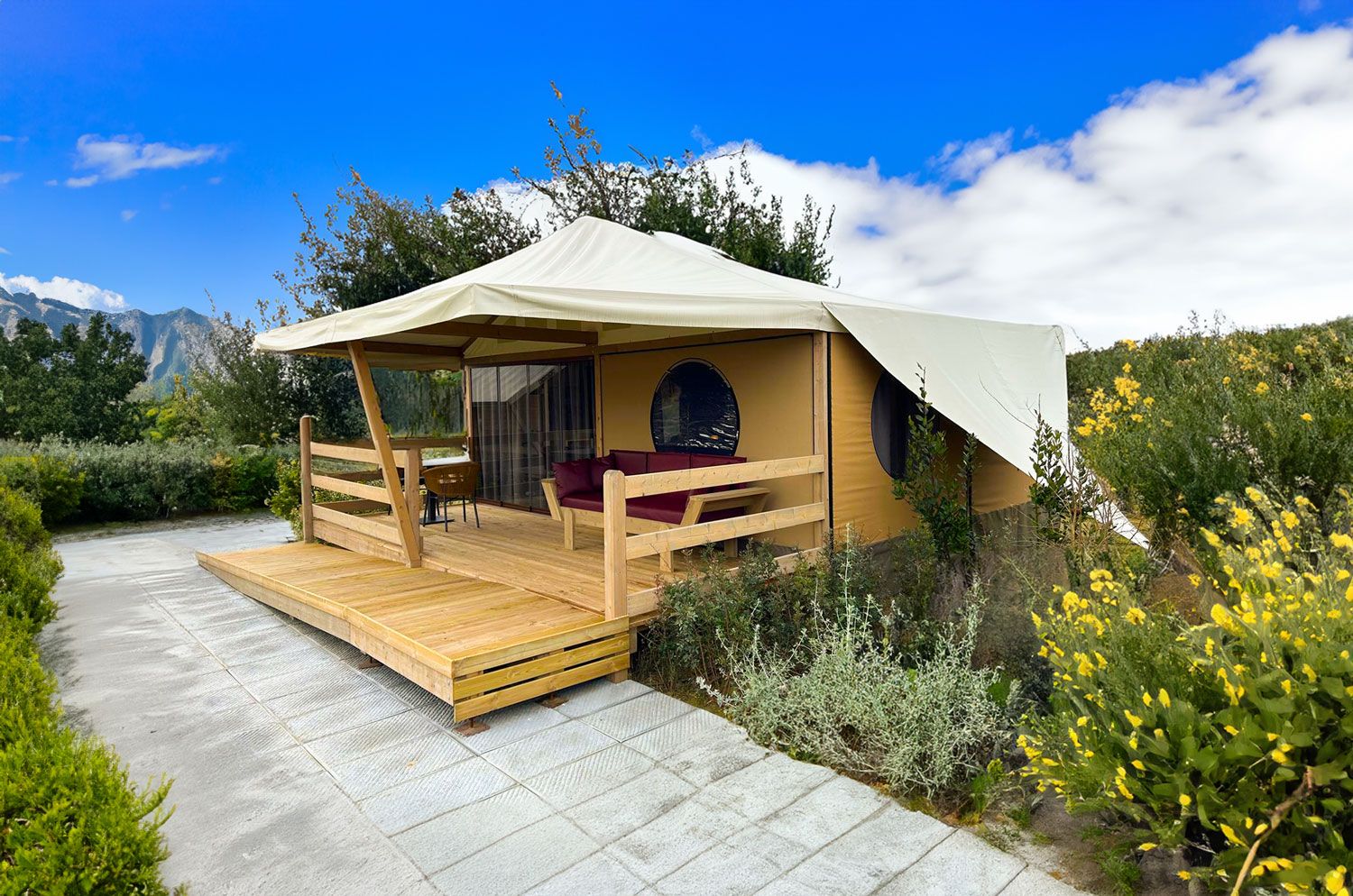 Tende di lusso glamping a Lavoria, PI Glant