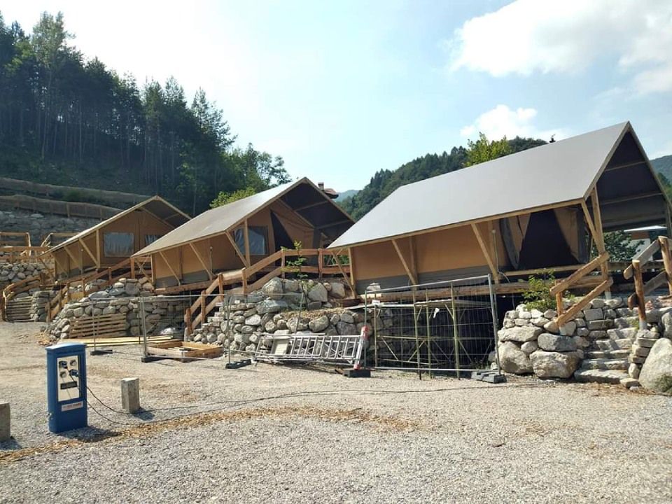 Tende glamping in legno