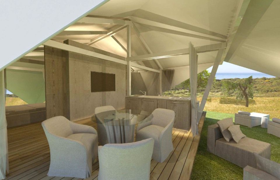 Glamping di lusso