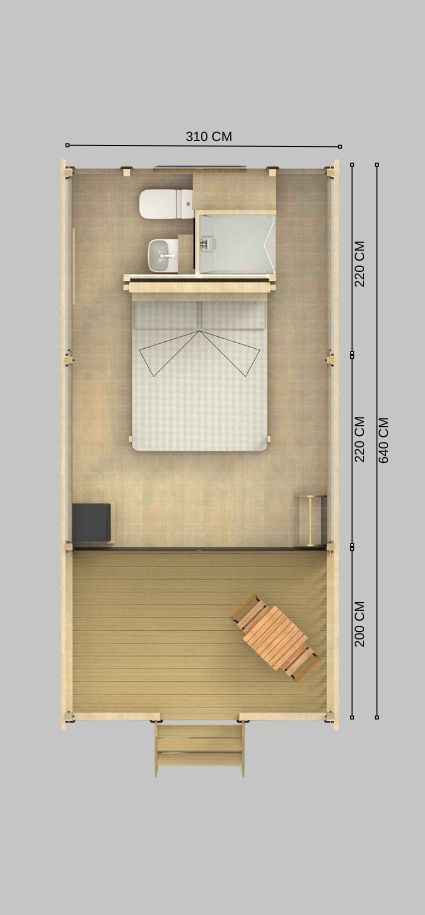 Tenda Compy per glamping