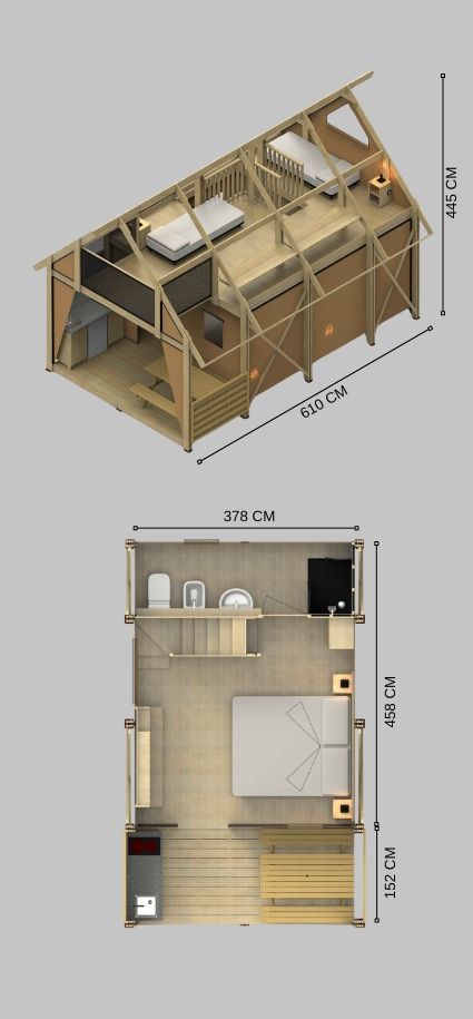 Tenda Compy per glamping