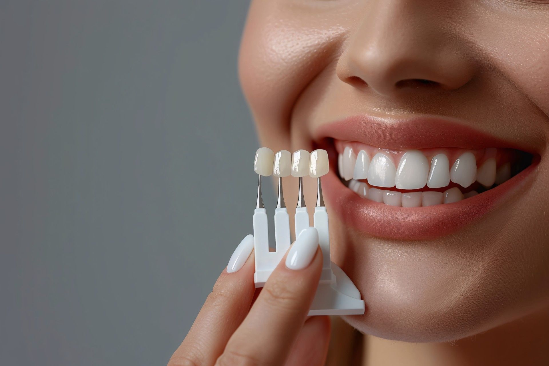 woman's smile 