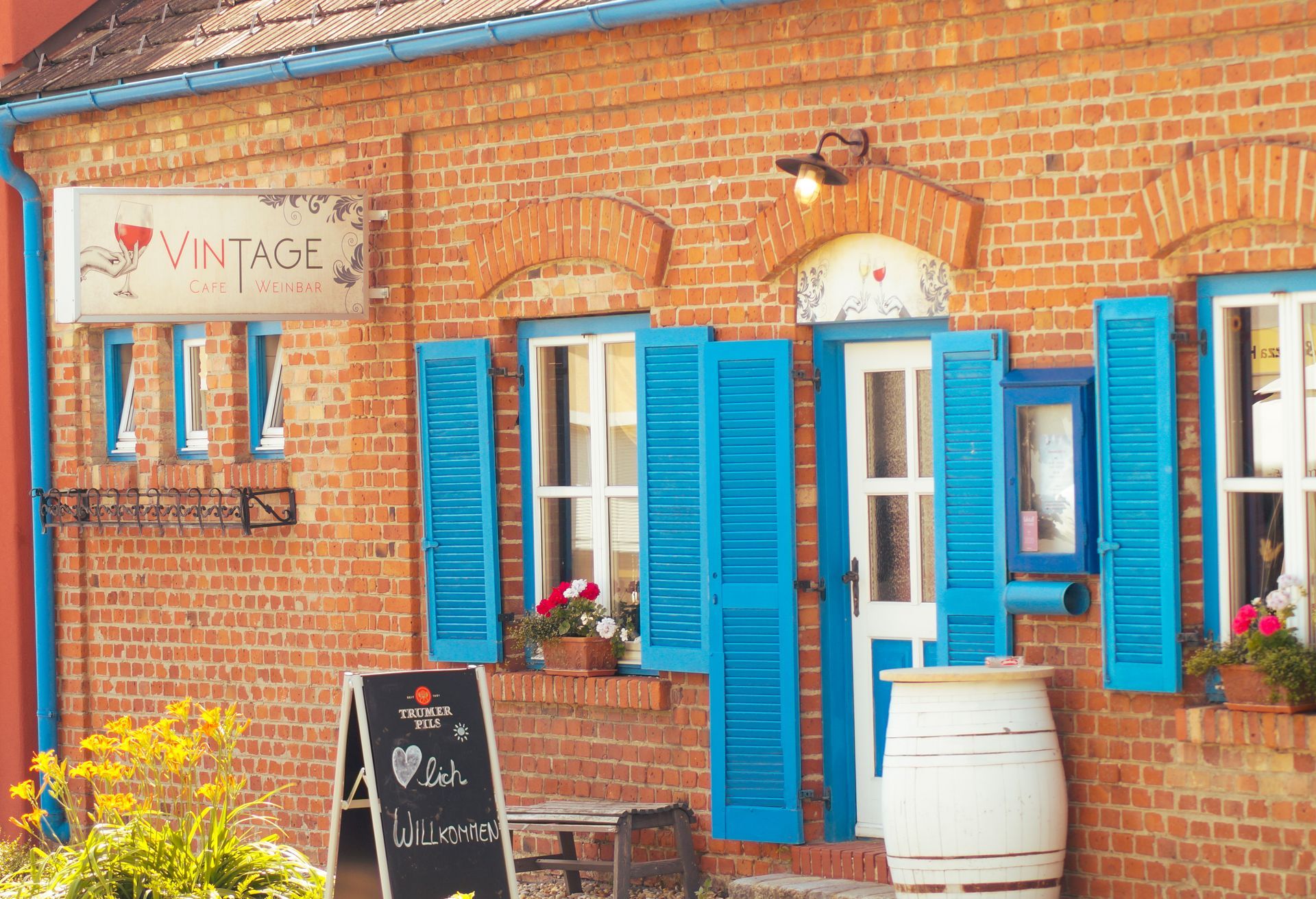 Außenbereich Vintage Cafe