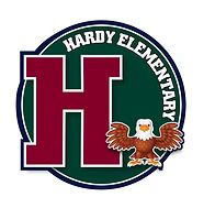Logo for Hardy Elementary: maroon