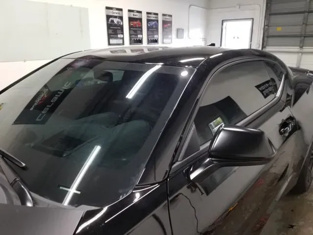 Tinted Car Windshield — Miramar, FL — Oscar Tint Solutions