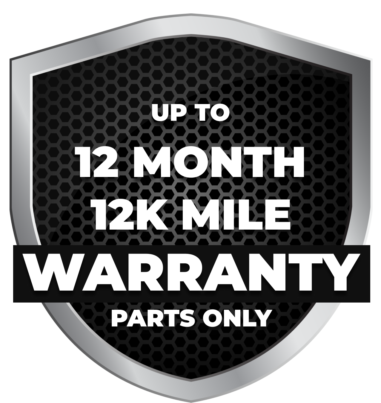 12 Month 12K Mile Warranty Logo | Garry's Service Center