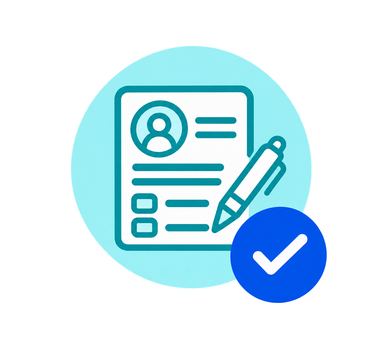 Light blue “FEES” tile with a blue circle X icon, like a remove button
