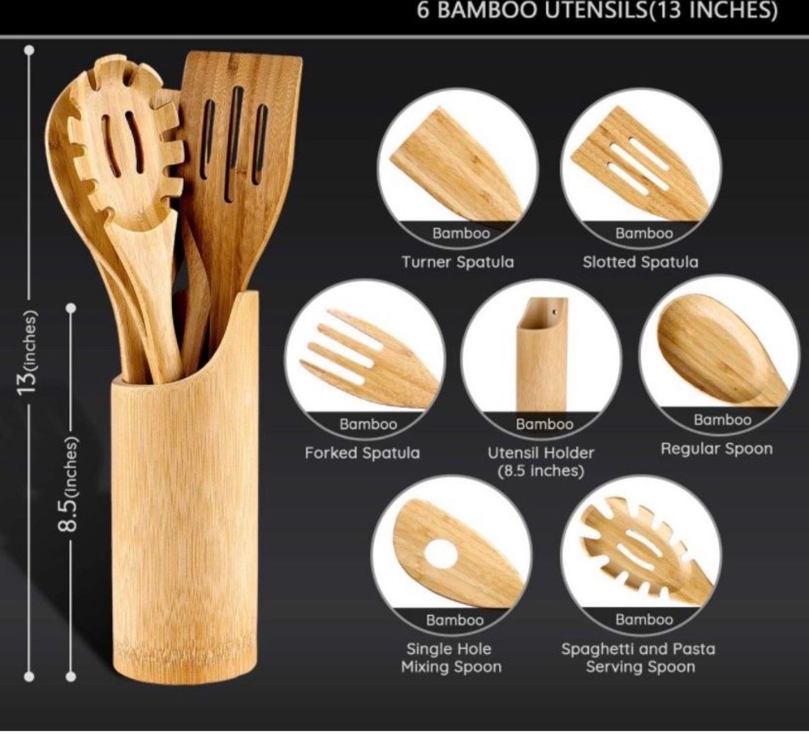 Bamboo Kitchen Utensils
