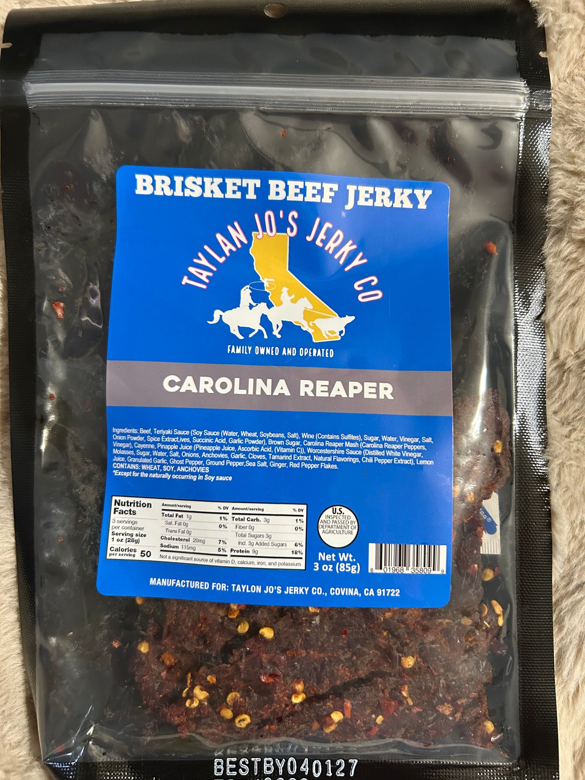 Carolina Reaper 3oz Bag