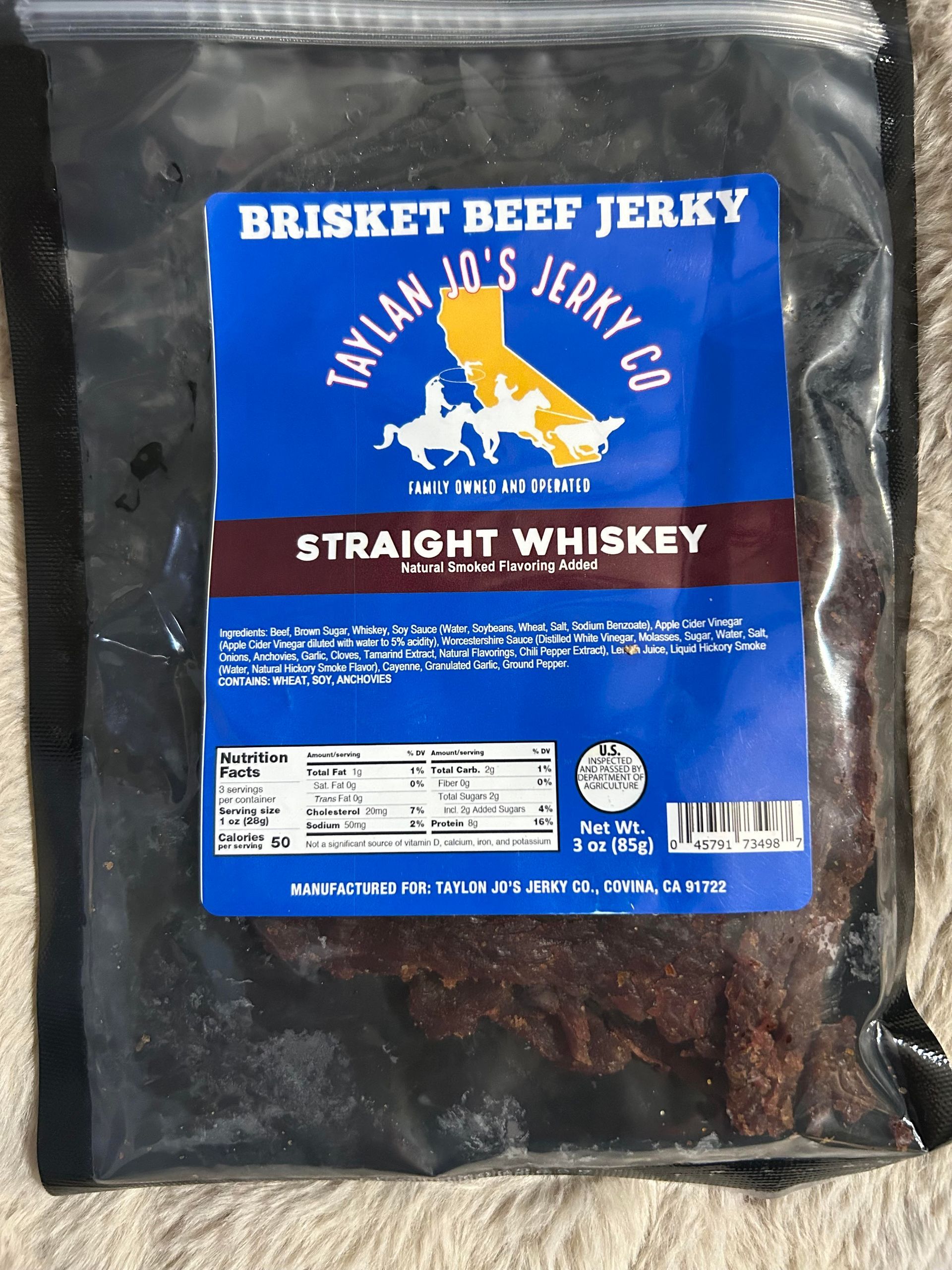 Straight Whiskey 3oz Bag