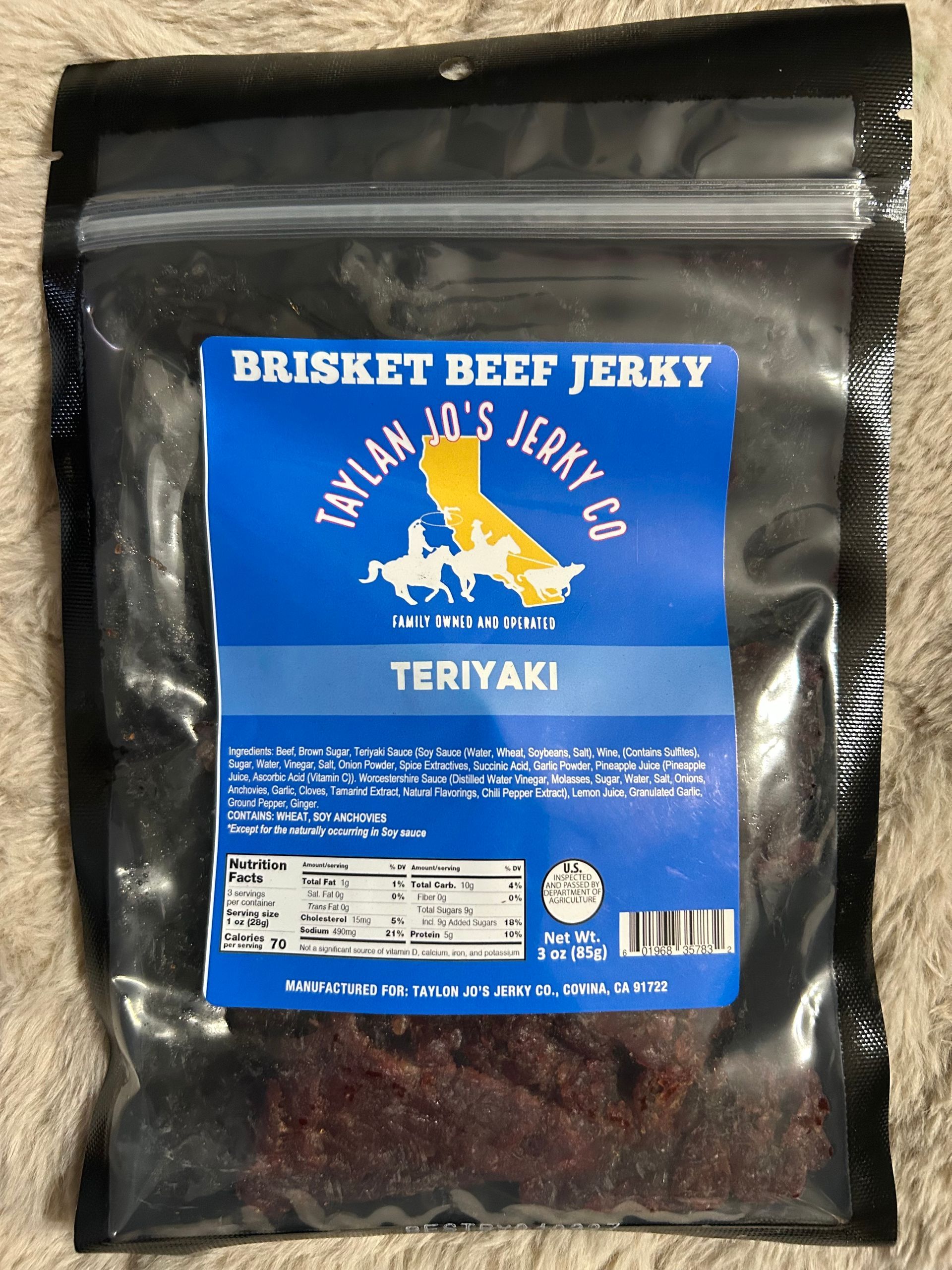 Teriyaki 3oz Bag