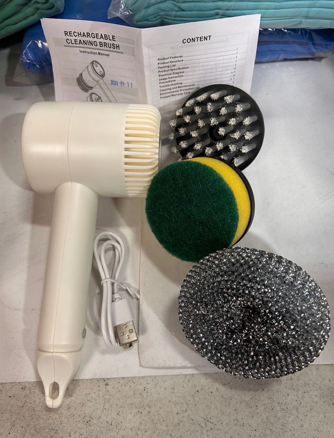 Electric Dish Scrubber