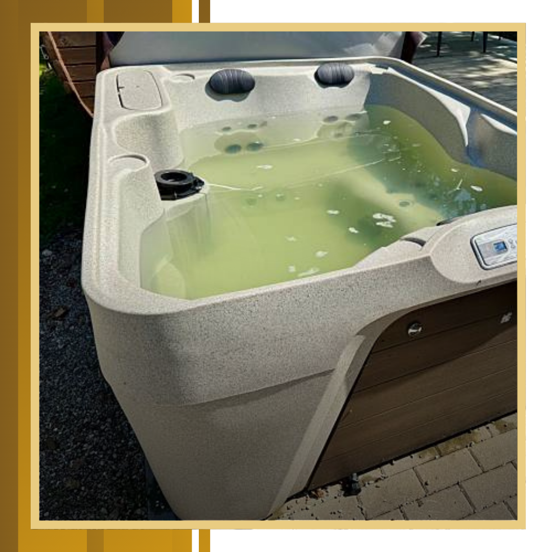 old junk hot tub
