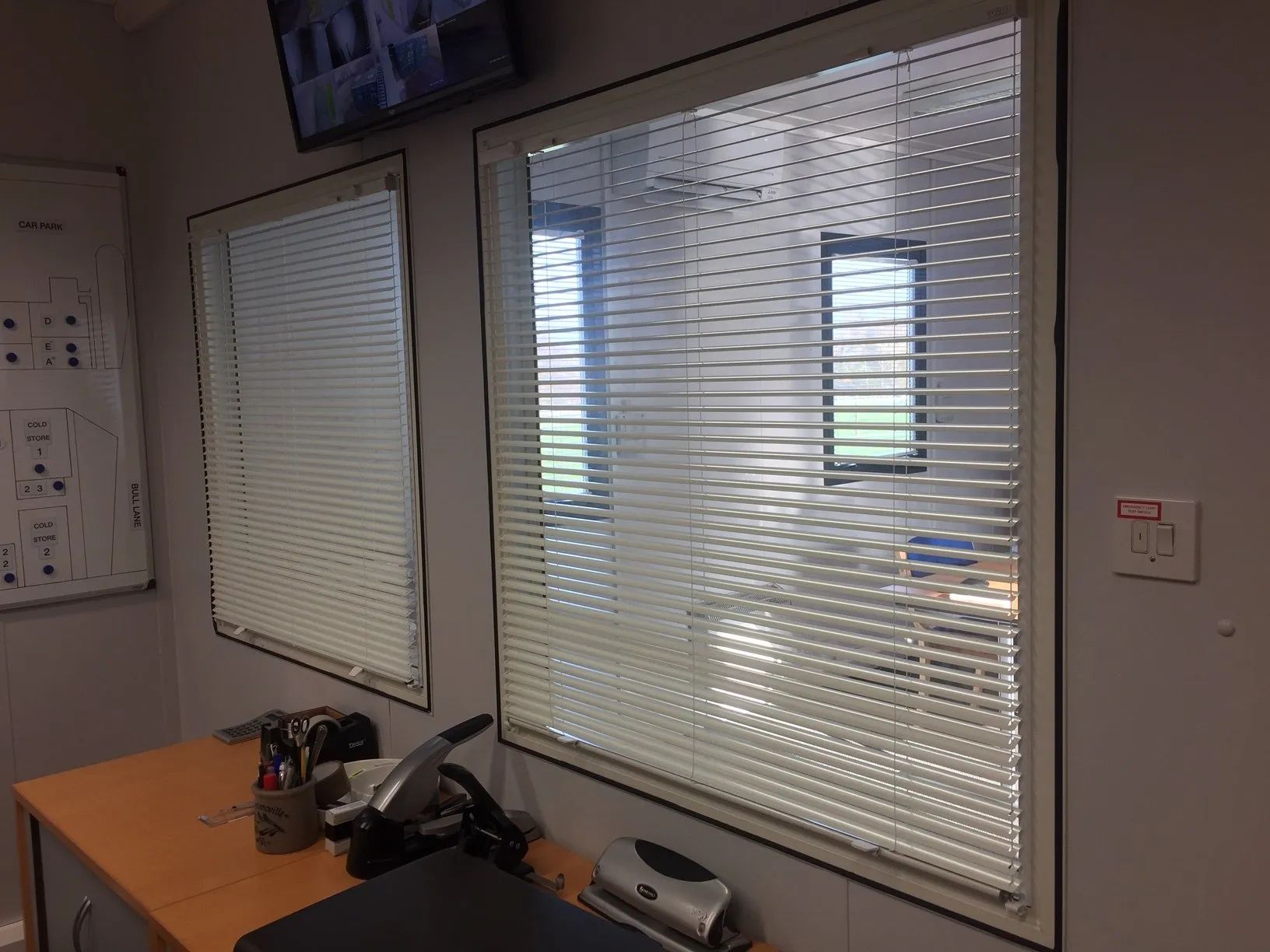 Pleated Window Blinds for Office