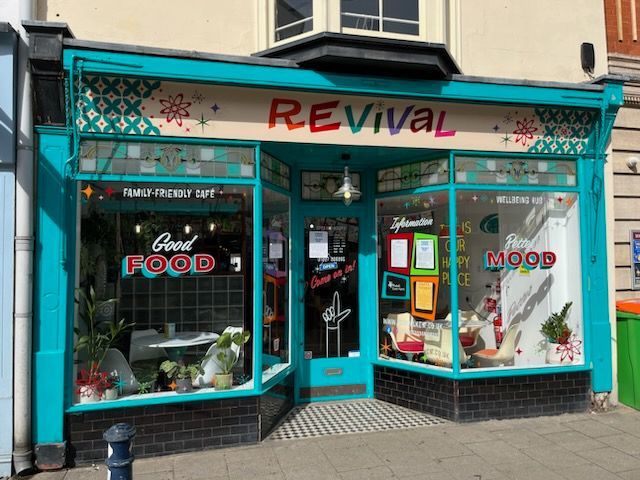 Cafe front On Whitstable High Street