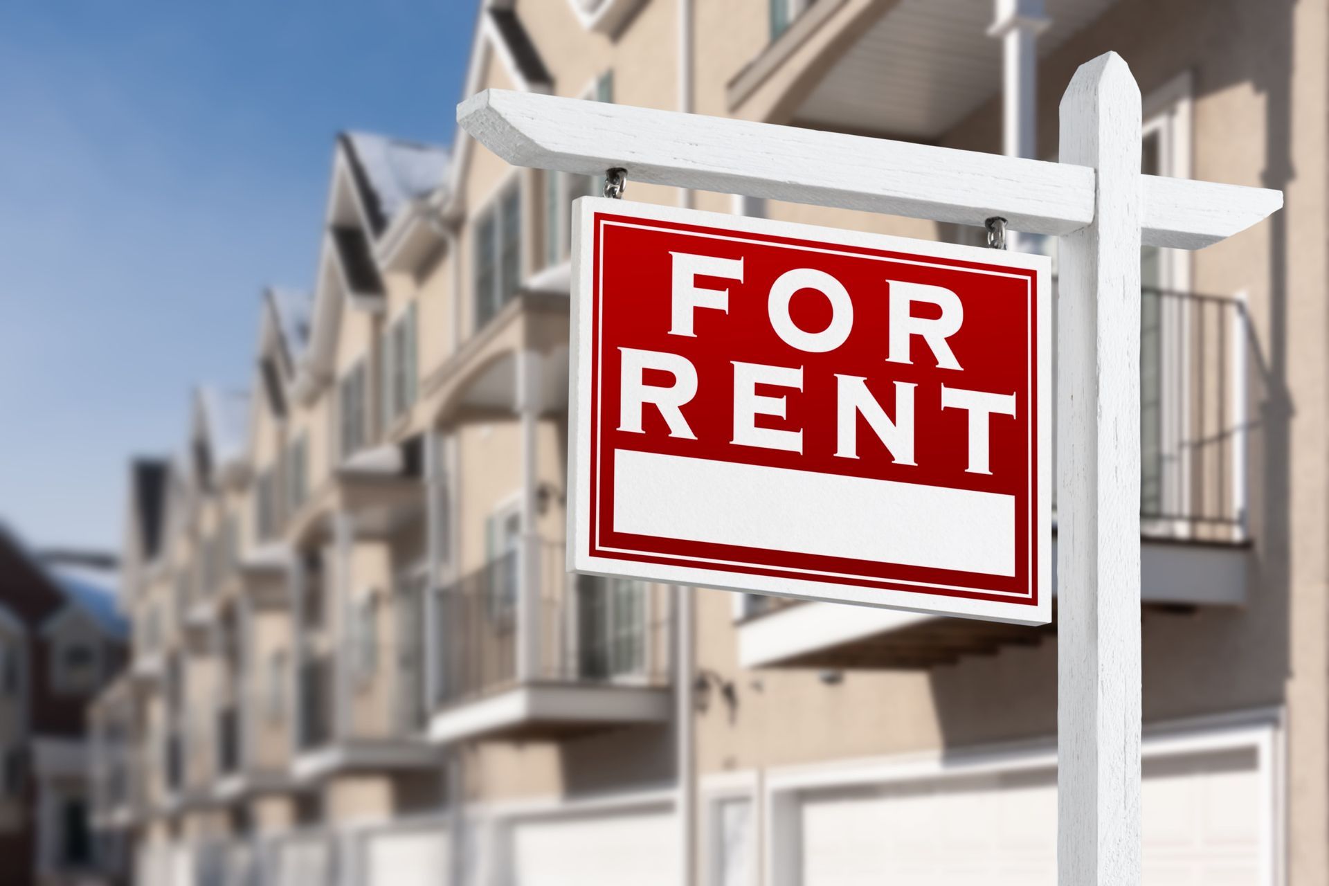 For Rent sign highlighting the profitability of effective property management in Salem.