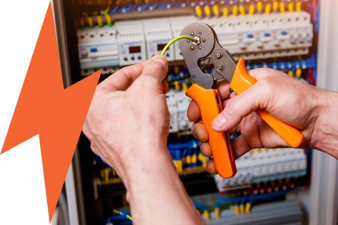 The Man Is Repairing the Switchboard Voltage with Automatic Switches | Perth, Wa | Norlec