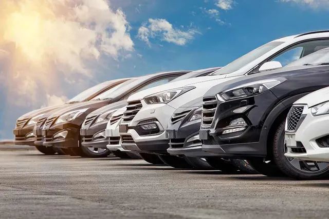 A Row of Cars Are Parked in A Parking Lot — Multidrive Parts Australia in Taminda, NSW