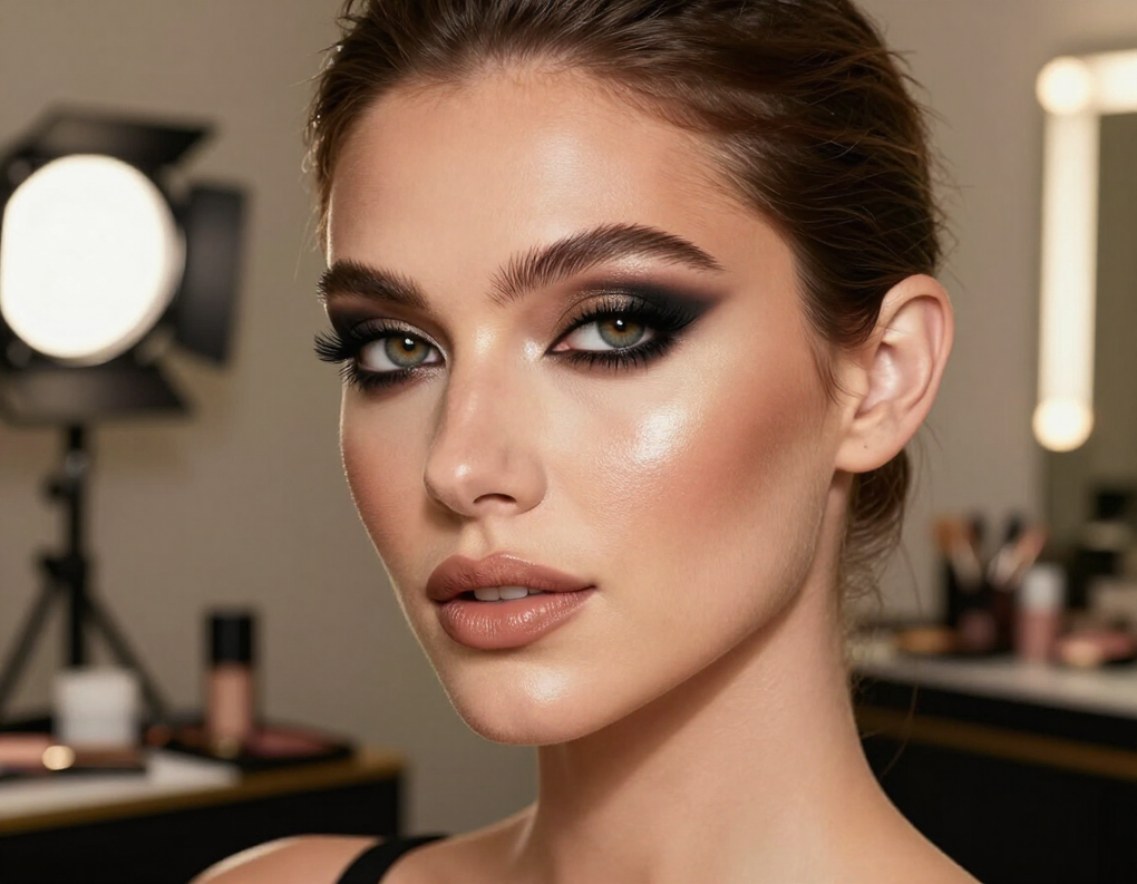 trucco sera elegante e luminoso
