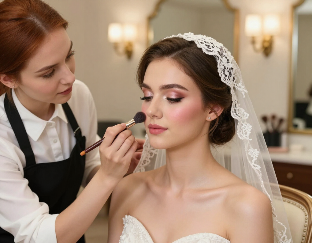 trucco cerimonia e sposa in stile elegante