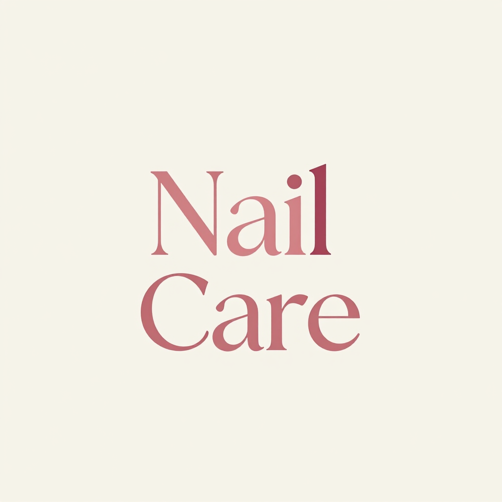 Logo per la cura di mani e unghie in stile premium.