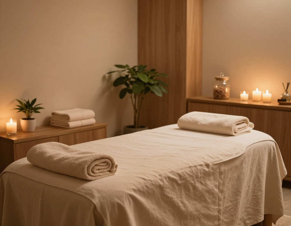 area relax del centro benessere