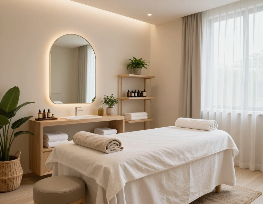 cabina per trattamenti viso e corpo
