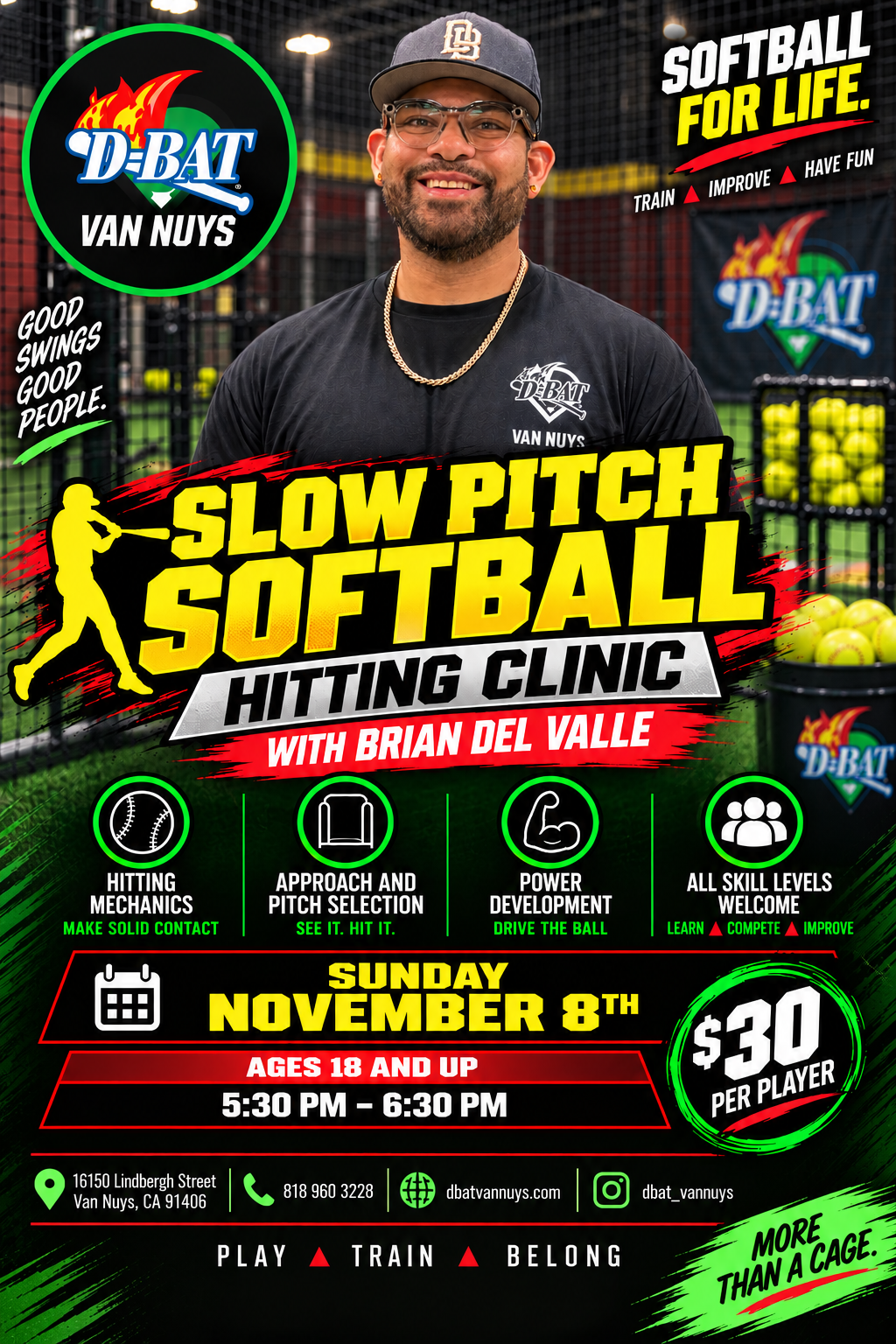 Camp or clinic flyer