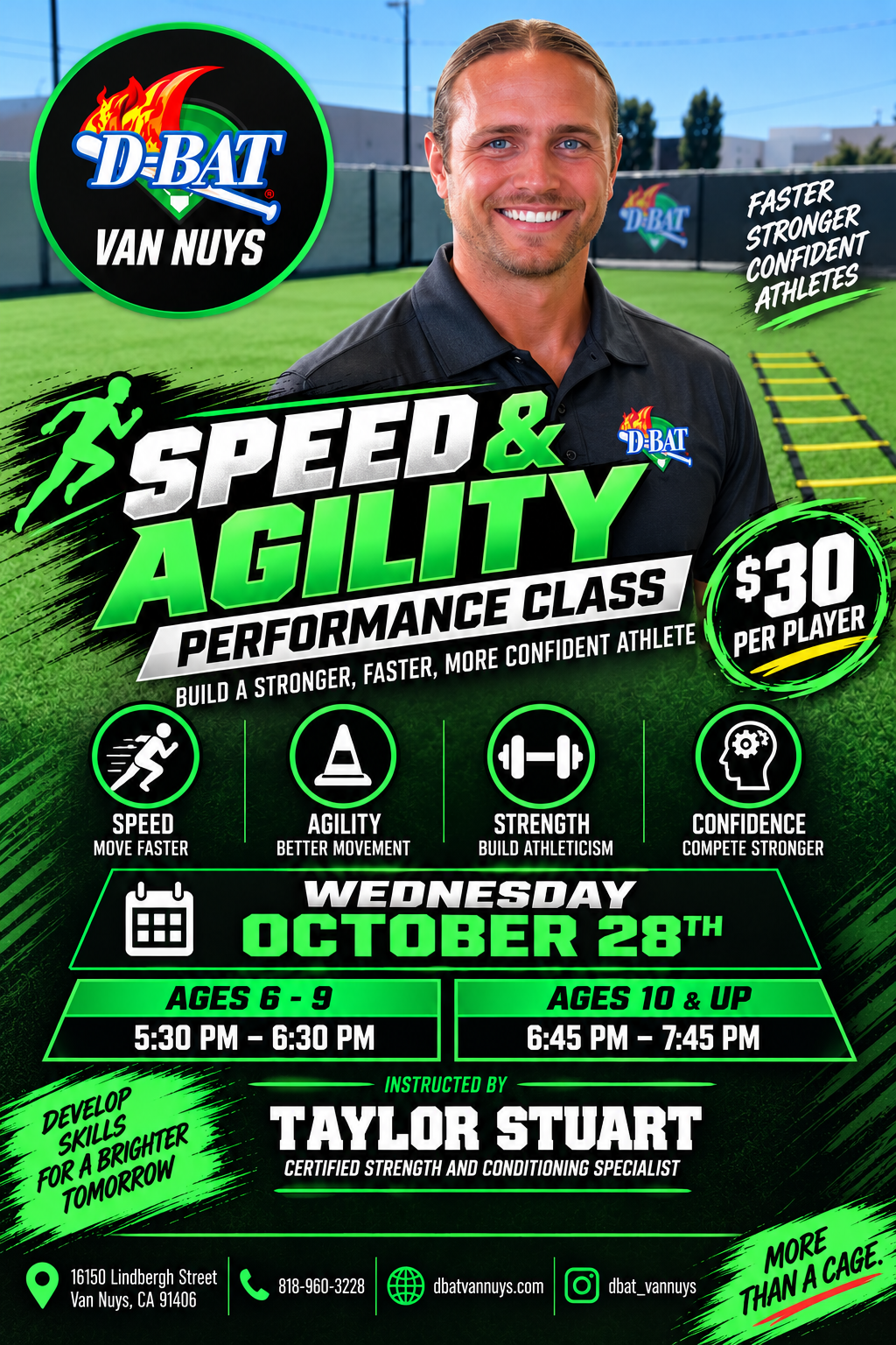 Camp or clinic flyer