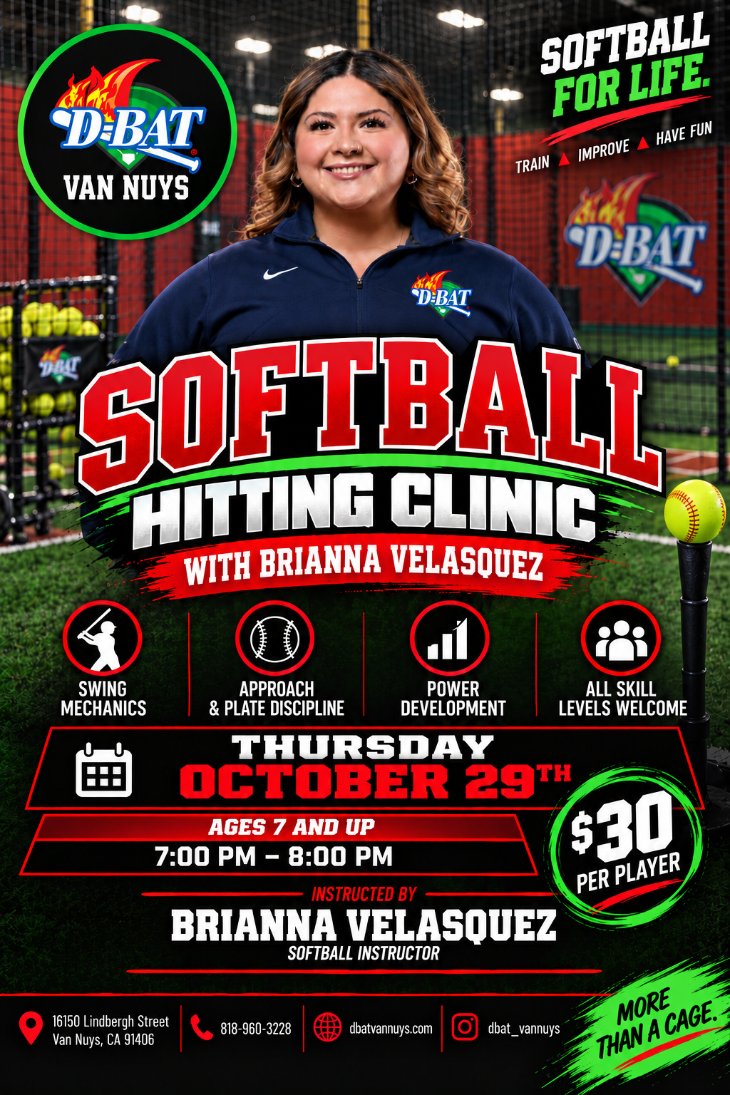 Camp or clinic flyer