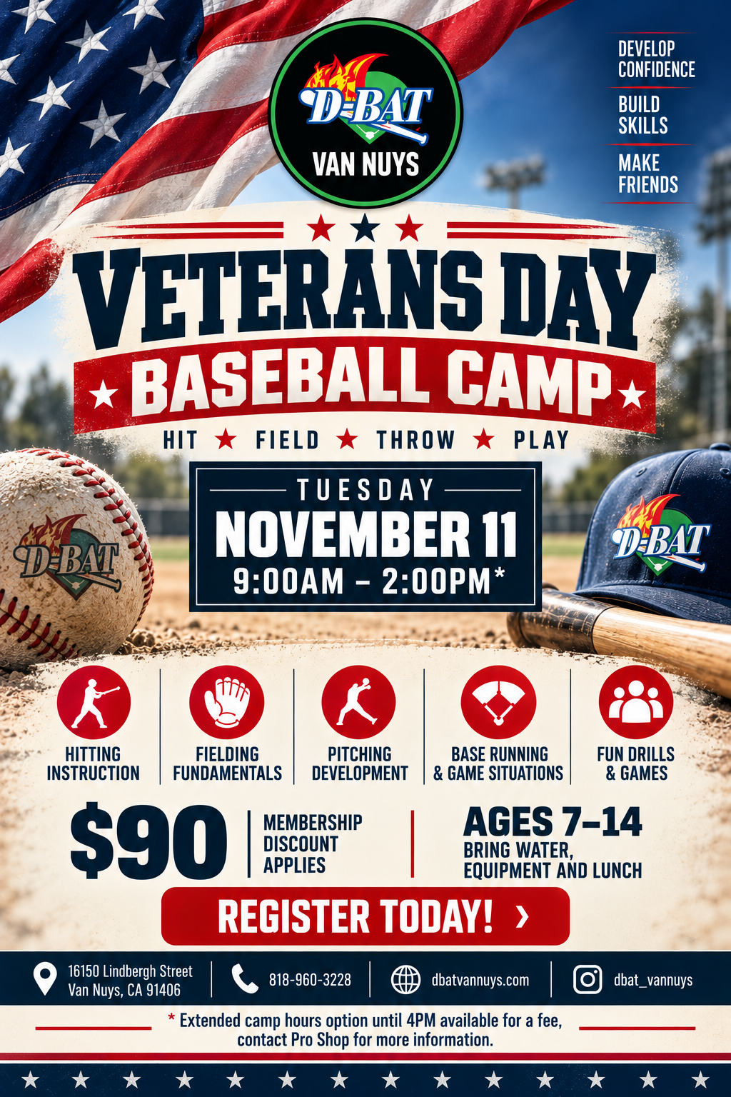 Camp or clinic flyer
