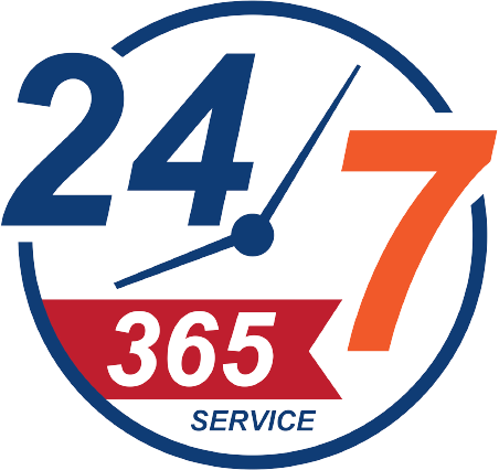 24/7/365 service