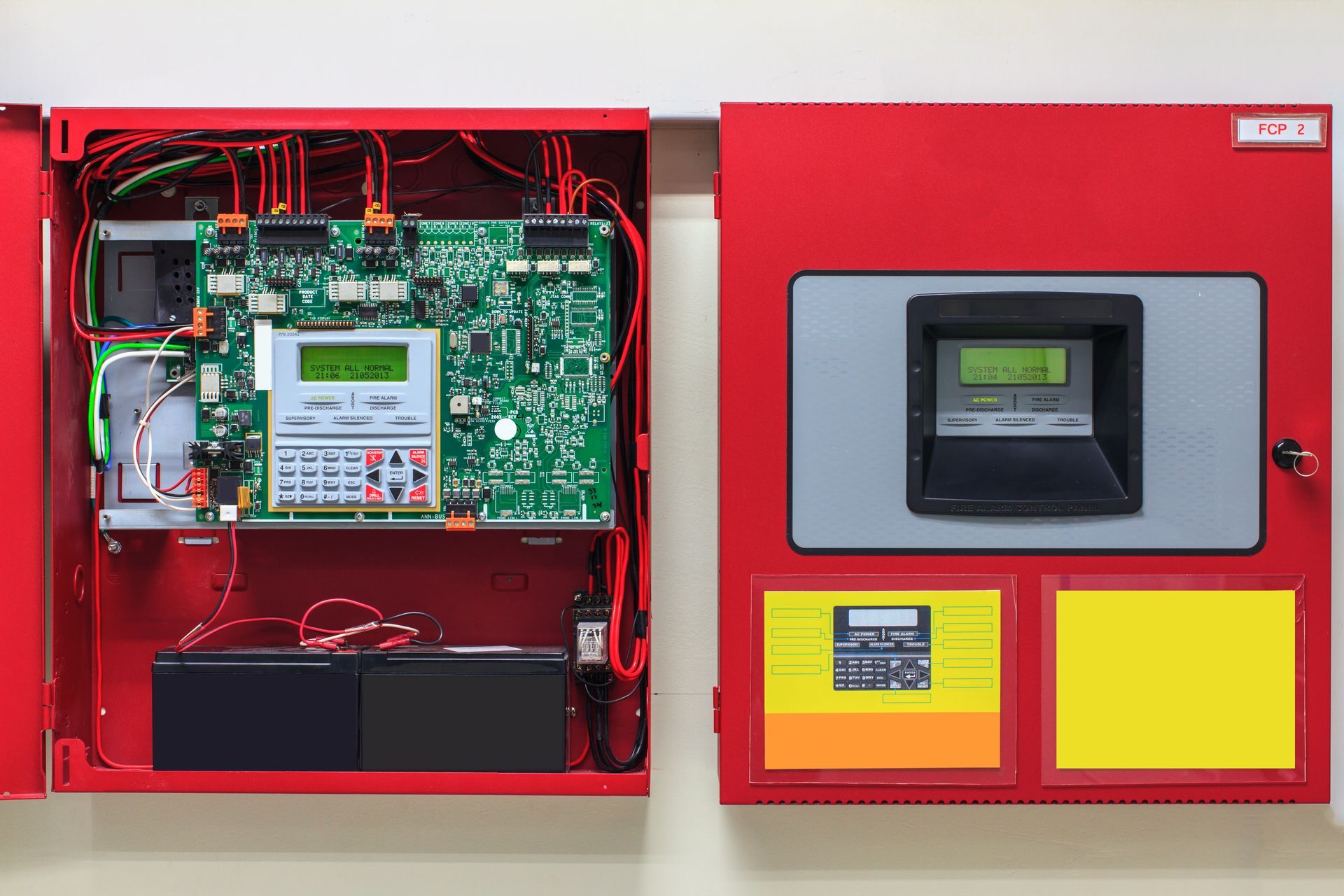 fire alarm system panel