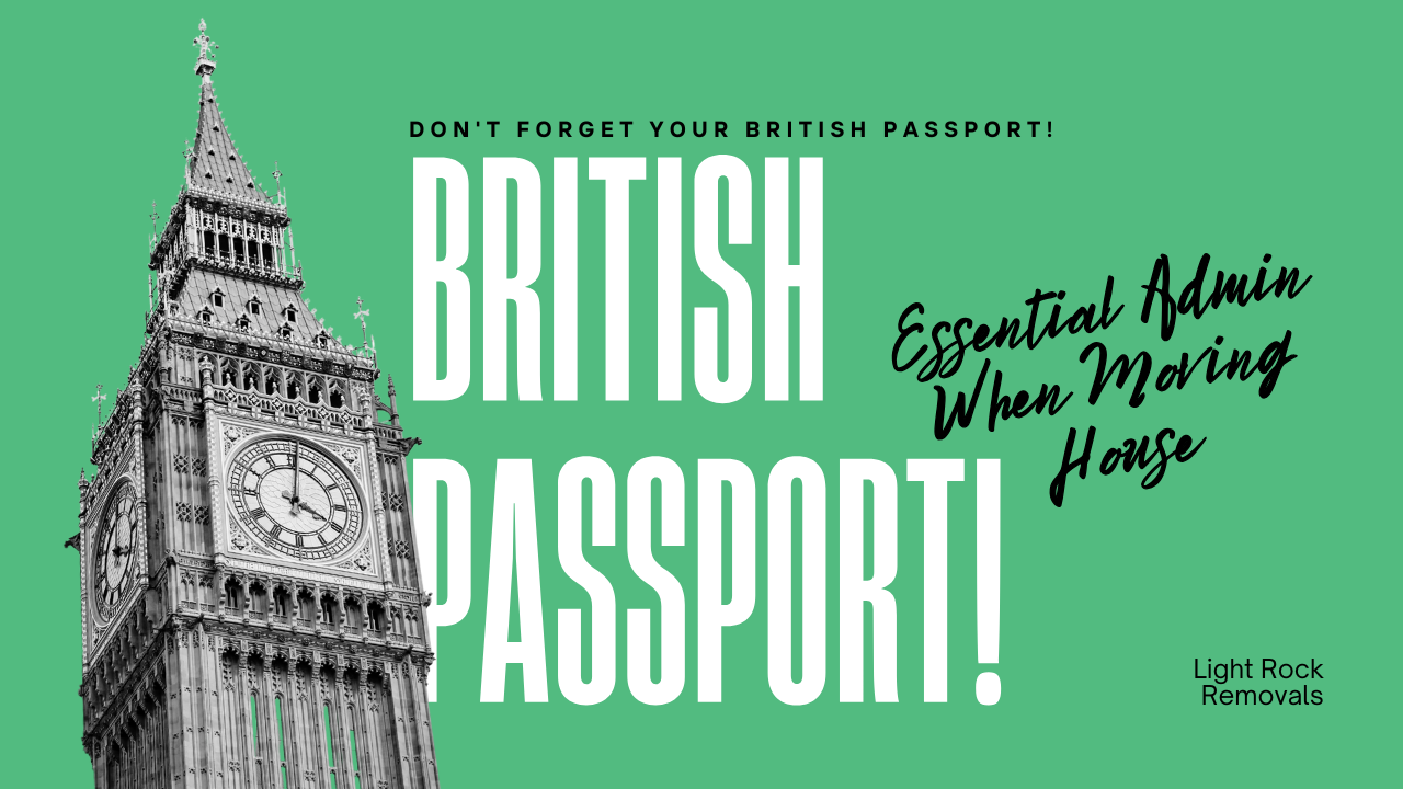 Big Ben tower with text overlay, 