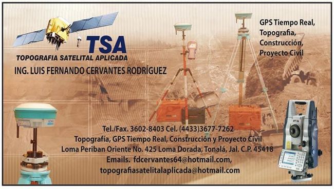 TOPOGRAFÍA SATELITAL APLICADA TSA