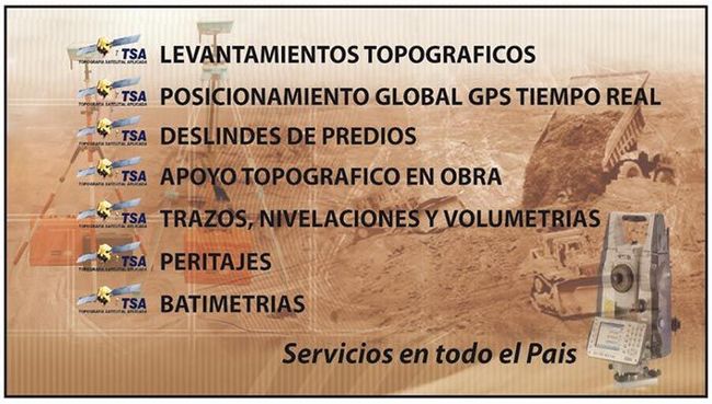TOPOGRAFÍA SATELITAL APLICADA TSA