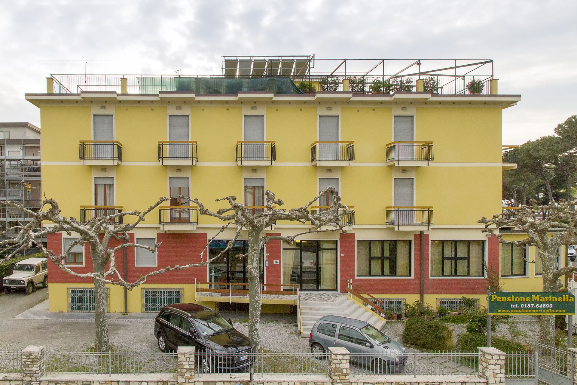 Esterno dell'hotel