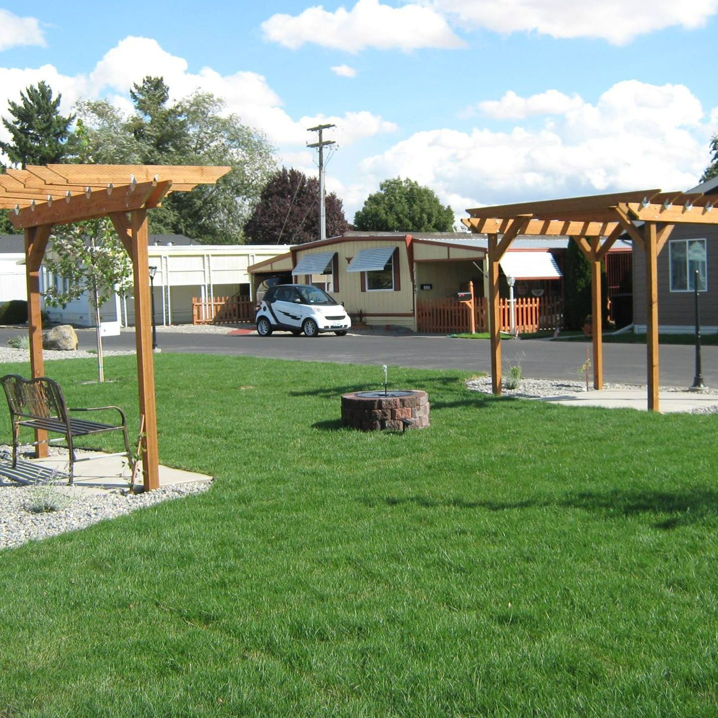Wooden Pergola - Walla Walla, WA - Mario's Yard Care Wooden Pergola - Walla Walla, WA - Mario's Yard Care