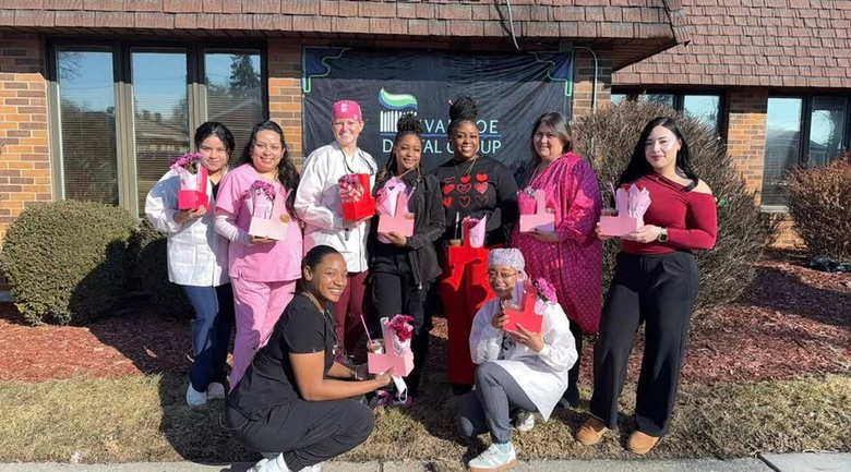 Team Staff Valentines Photo
