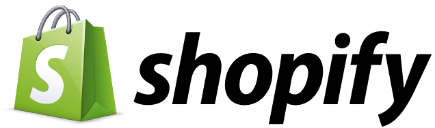 Shopify logo - a platform AD Digital utilises for website design in Widnes.