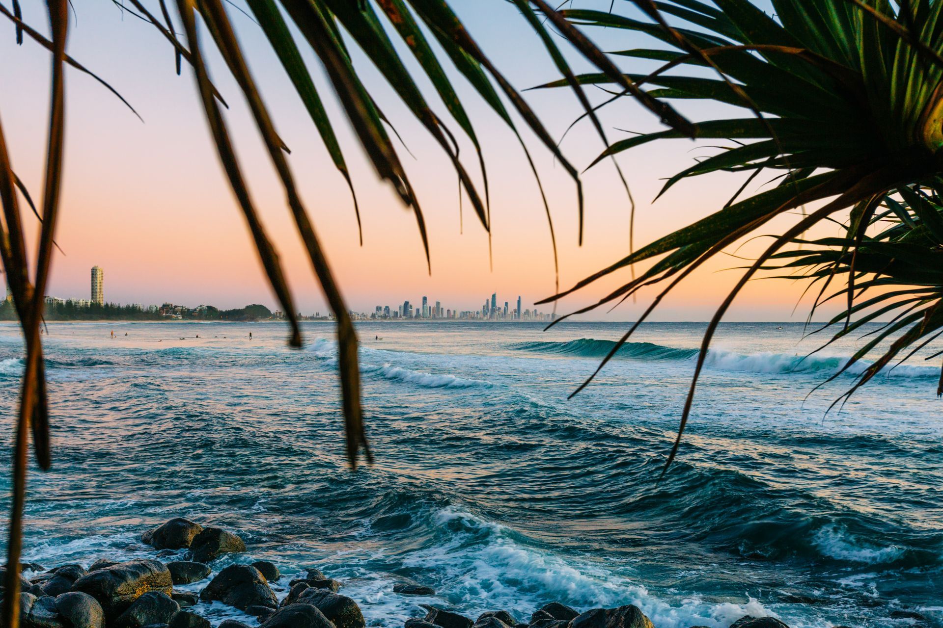 Gold Coast City Early Morning - Build A Retaining Wall In On The Gold Coast
