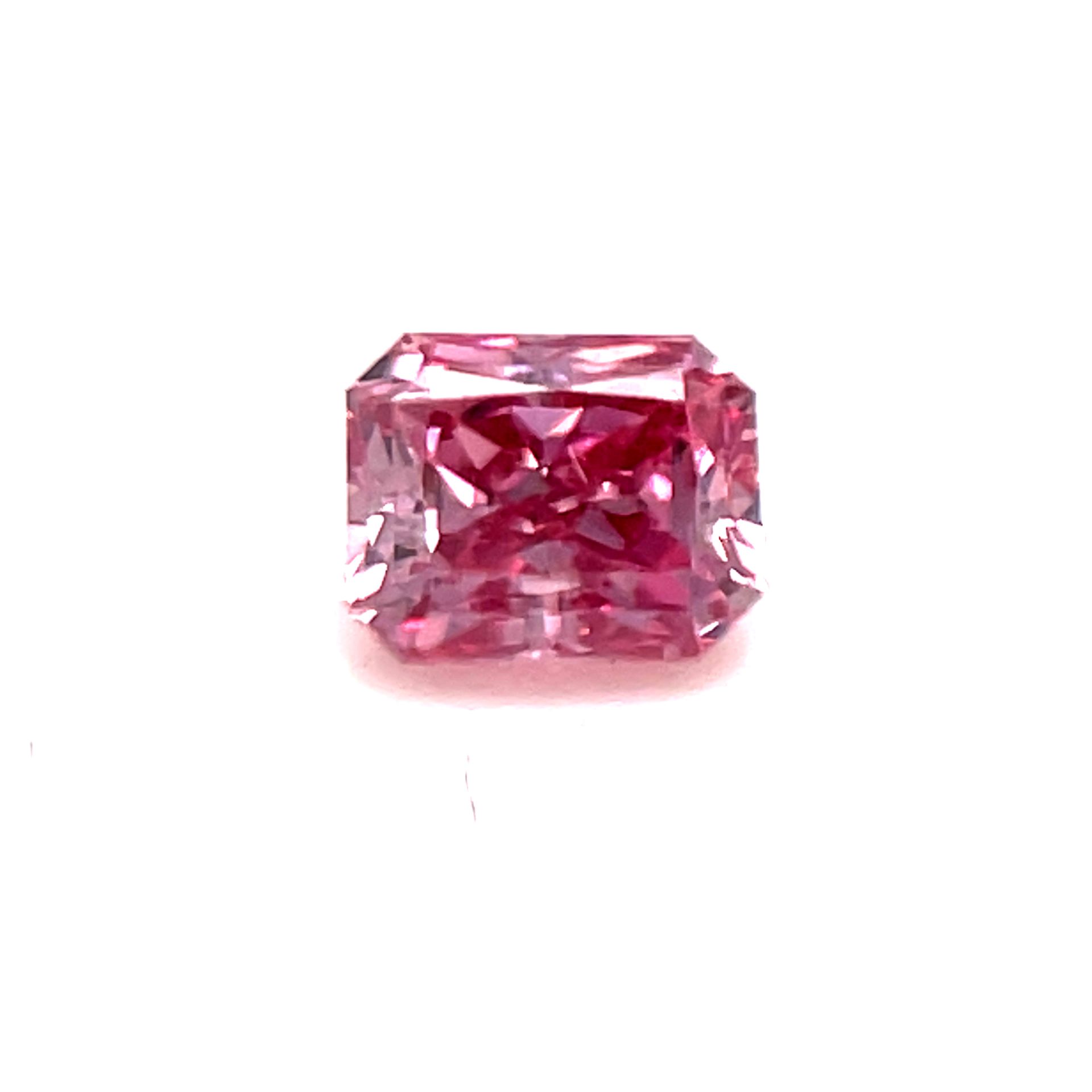 CERTIFIED ARGYLE Radiant 0.16ct 5PP VS1/VVS2