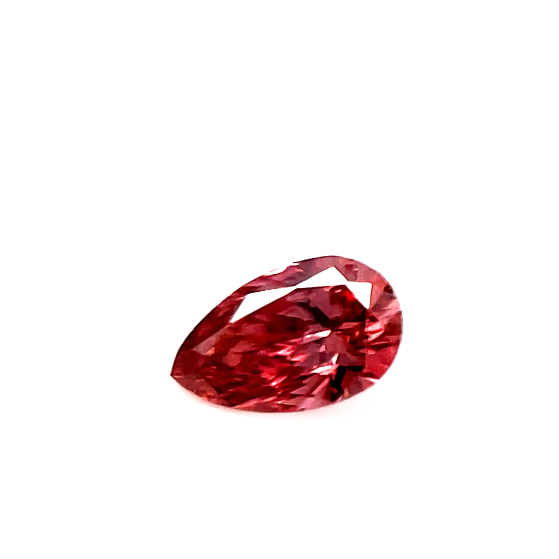 CERTIFIED ARGYLE Pear 0.40ct 2P SI2